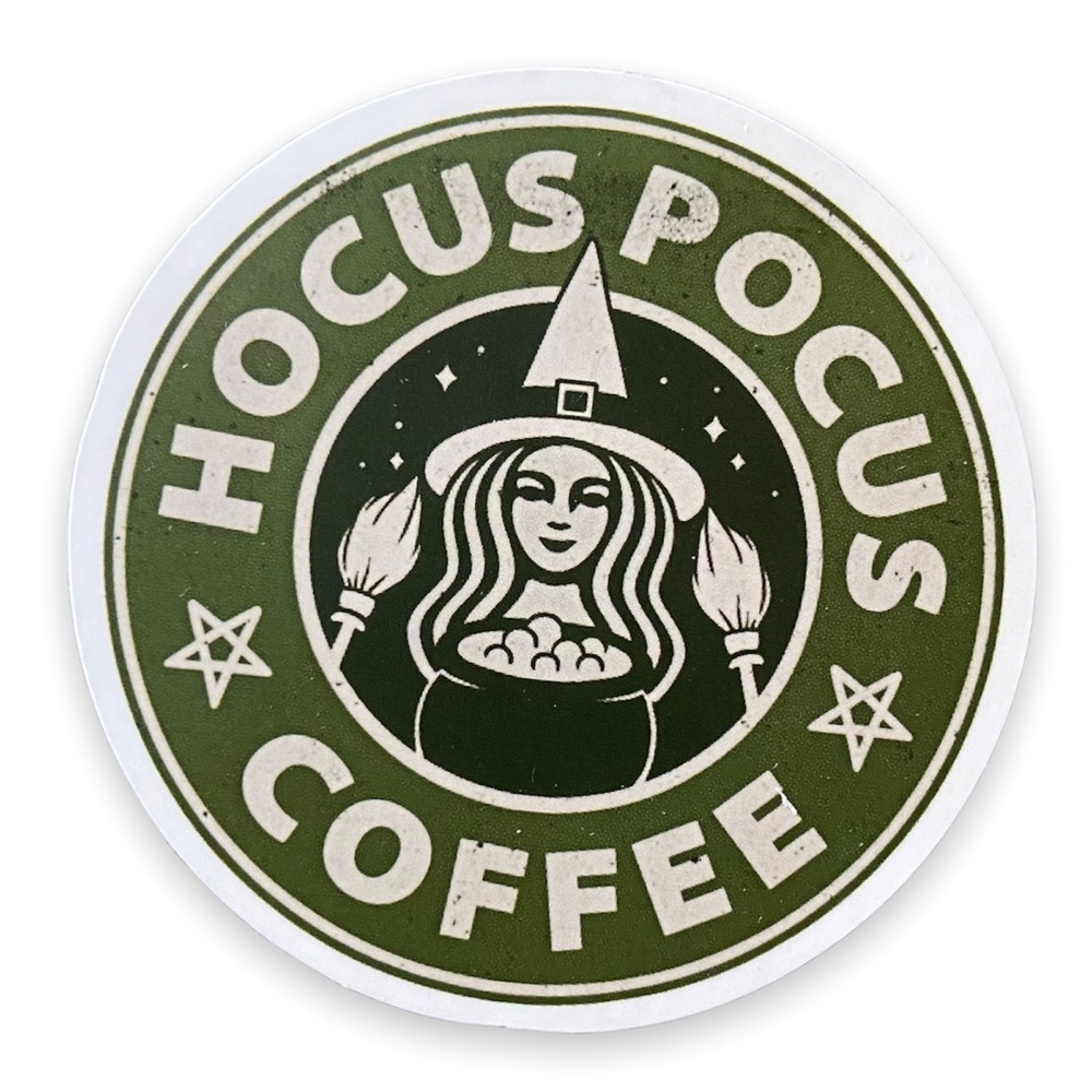 Hocus Pocus Coffee Sticker